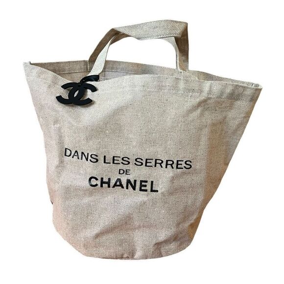 CHANEL Handbags - Dans les serres de Chanel Fashion Show Collector's Beach Tote Bag